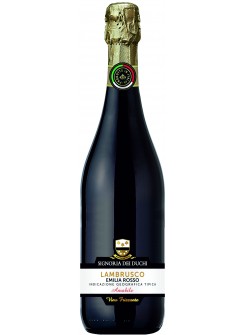 Iгристе вино Signoria dei Duchi Lambrusco Rosso (Сіньйорія дей Дучі Ламбруско Россо IGT Амабіле)